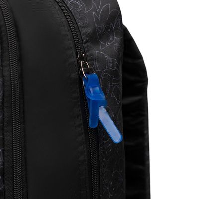 Mochila Escolar Masculina Juvenil Sonic Preta U / Preto-azul