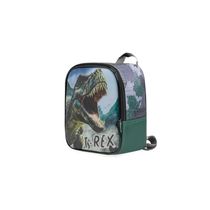 Lancheira Térmica Infantil Masculina Dinossauro Verde Escuro