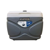 Caixa Térmica Everest Cinza 30l Eficiência Térmica 72 Horas