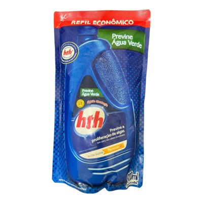 03 Und Previne Agua Verde Manutenção Hth Frasco + 02 Refil