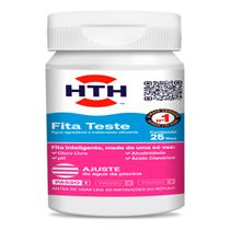 HTH Fita Teste de Alcalinidade e Ph de Piscina 25 UND