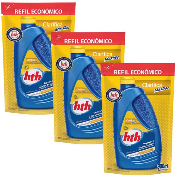 Hth Maxfloc Clarificante Floculante Aux Filtração 03 Und