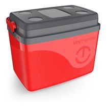 Caixa Térmica Cooler Floripa 30 Litros - Unitermi Vermelho