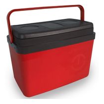 Caixa Térmica Cooler Floripa 30 Litros - Unitermi Vermelho