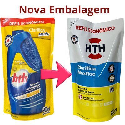 Clarificante Decantador Hth Maxfloc Refil Sachet 900 Ml