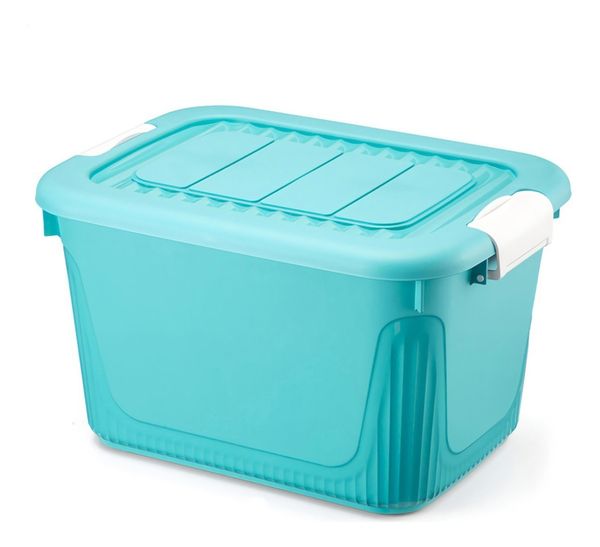 Caixa Organizadora Container 30 Trava/roda Plasnorthon Verde