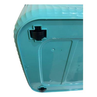 Caixa Organizadora Container 30 Trava/roda Plasnorthon Verde