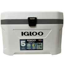 Caixa Termica Refrigerador Branco Igloo Latitude 54 Qt 51 L