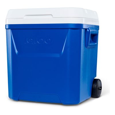 Caixa Termica Cooler Laguna 60qt 56l Roller Igloo Cor Azul