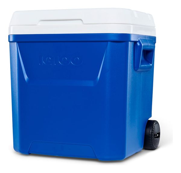 Caixa Termica Cooler Laguna 60qt 56l Roller Igloo Cor Azul