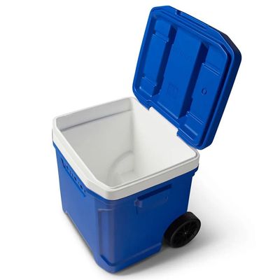 Caixa Termica Cooler Laguna 60qt 56l Roller Igloo Cor Azul