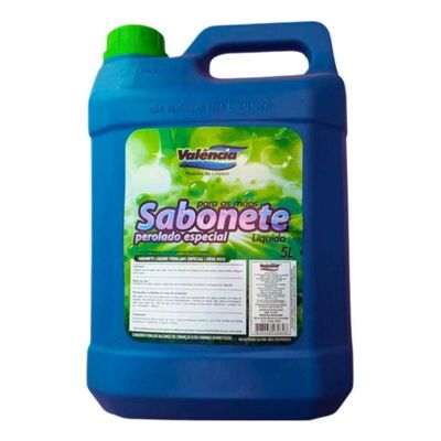 Sabonete Perolado Líquido Para Mãos Erva Doce Valência 5l