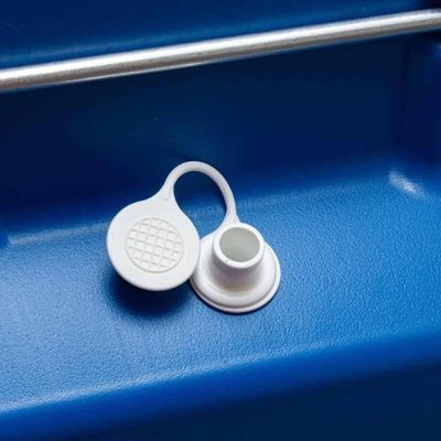 Caixa Termica Cooler Laguna 60qt 56l Roller Igloo Cor Azul