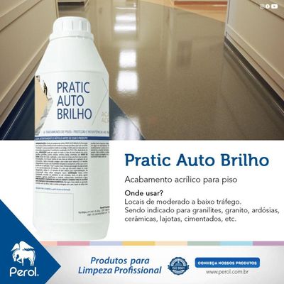 Cera Acrílica Perol Pratic Auto Brilho 01 Lt