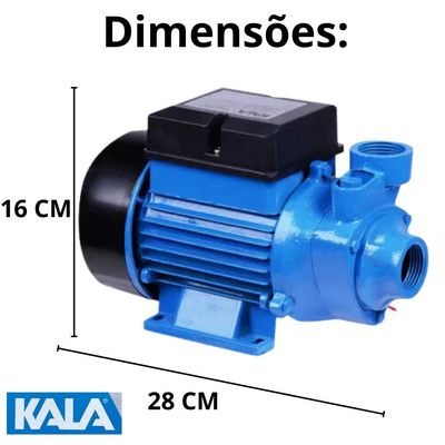 Bomba Periférica Kala 1/2hp 127v Azul