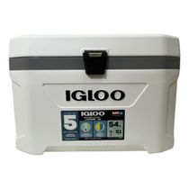 Caixa Termica Cooler Igloo 51 L 54 Qt Branco Marine Importada