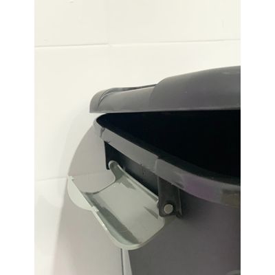 Caixa Organizadora Container 80 Trava/roda Plasnorthon Preto