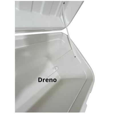 Caixa Termica Cooler Igloo 113 L 120 Qt Branco Marine Imp Branco