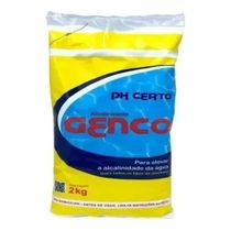 Elevador De Alcalinidade Genco Ph Certo 2kg Para Piscina