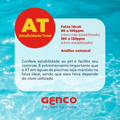 Elevador De Alcalinidade Genco Ph Certo 2kg Para Piscina