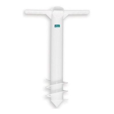 Âncora De Fixação P/ Guarda-sol 38mm Tobee Com Haste Branca
