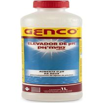 Elevador De Ph Ph+ Liquido 1 Litro Genco Tratamento Piscinas