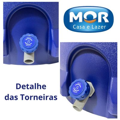 Galão Botijão Cooler Térmico Ice Mor 55 Lt = Igloo Coleman
