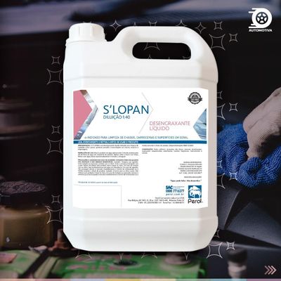 Desengraxante Desengordurante Concentrado Slopan Perol 01/40