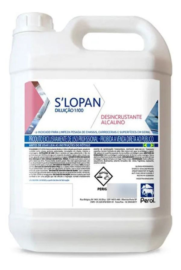 Desengraxante Desengordurante Concentrado Slopan Perol 01/40