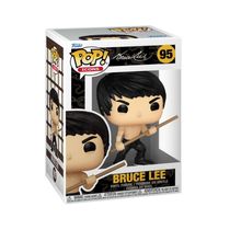 Boneco Funko Pop! Icons - Bruce Lee com Bastão Bo