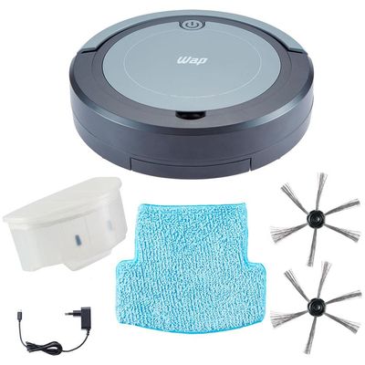 Aspirador de Pó Robô Wap Robot W95 - Cinza /Preto