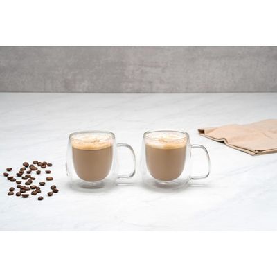 Conjunto de Xícaras Tramontina chá e cappuccino 200ml 2Pçs