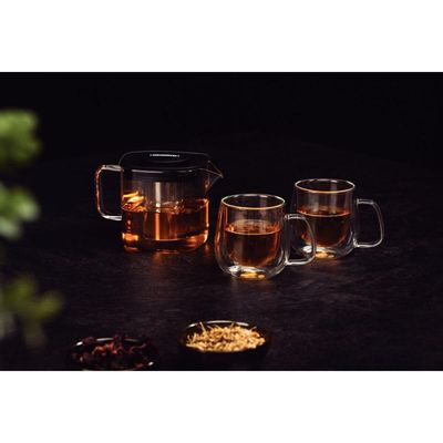 Conjunto de Xícaras Tramontina chá e cappuccino 200ml 2Pçs