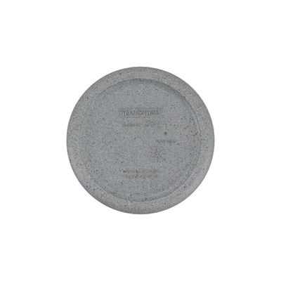 Vaso Tramontina Lótus em Polietileno Granito Pedra 8,5 cm