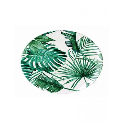 Sousplat Folhagem em Plastico 33 cm - L' Hermitage