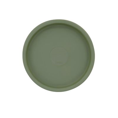 Prato Vaso Tramontina em Polietileno Verde Oliva PP
