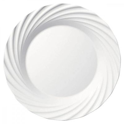 Prato Duralex Jasmim Raso Almoço 26cm - Nadir