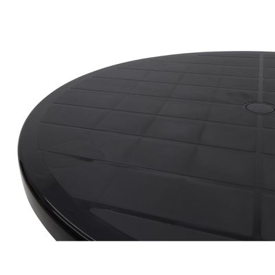 Mesa Tramontina Cassino em Polipropileno Preto
