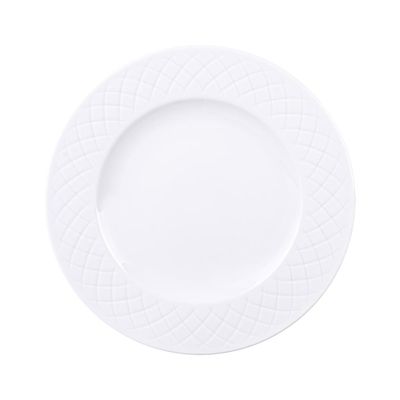 Kit Jogo 24 Prato Raso Mesa Ingrid Porcelana 27cm Tramontina