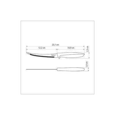 Kit 8 Facas para Tomate 5" Plenus Tramontina