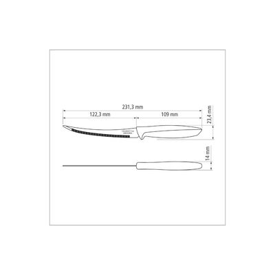 Kit 8 Facas para Tomate 5" Plenus Tramontina