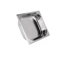 Kit 5 Cubas Gastronomicas Inox 1/9x65mm com Tampa - Brasinox