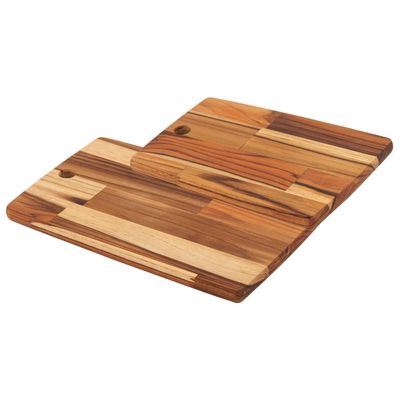 Kit 2 Tábuas Kitchen Madeira Teca FSC Óleo Mineral