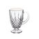 Jogo 6 Xicara Cafe Diamante Cristal Fio Dourado 150ml - Lyor