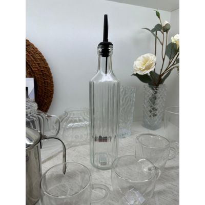 Galheteiro Garrafa de Azeite Tampa Dosadora 500ml Vegas Lyor