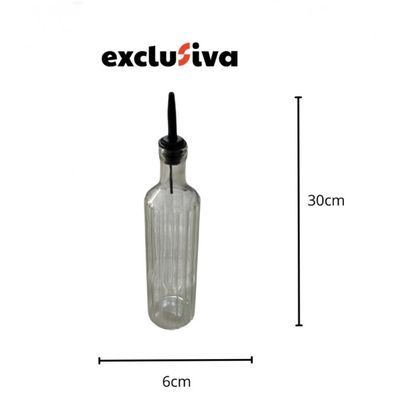 Galheteiro Garrafa de Azeite Tampa Dosadora 500ml Vegas Lyor
