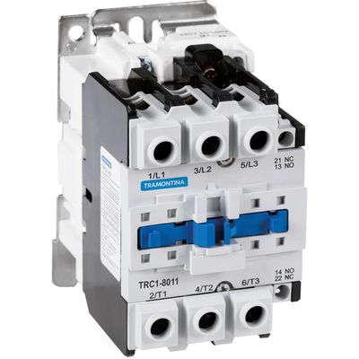 Contator Tripolar TRC1-8011 80A 220VCA 1NA+1NF