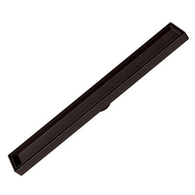 Kit 2 Ralo Oculto Linear Embutir 5x50 P/ Porcelanato Marrom