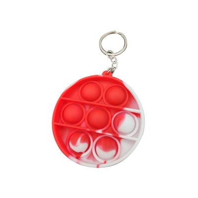 Chaveiro Pop It Anti Estresse Relaxamento Redondo