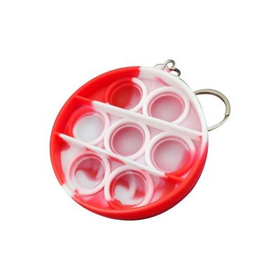 Chaveiro Pop It Anti Estresse Relaxamento Redondo